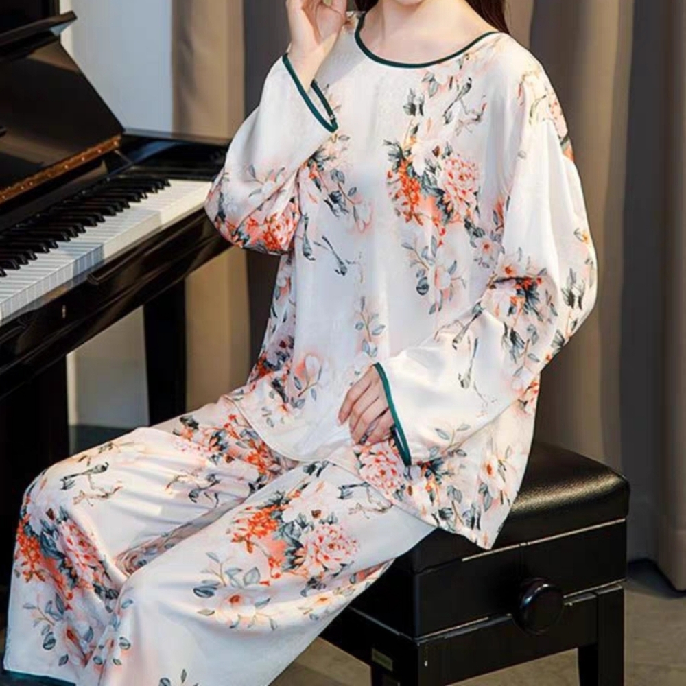 Floral Print Women's Pajama Set